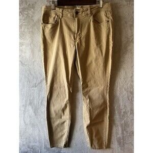Toad&Co Tan Ankle Cropped Pants
